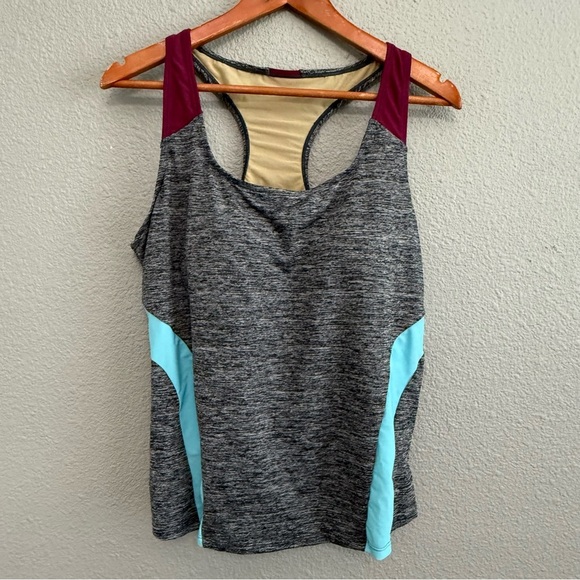 NWT Swimsuits for all Aquabelle Tankini Top Size 16 - Picture 1 of 3